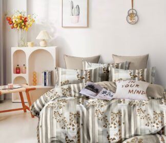 Floral Printed Cotton Bedsheet – King Size