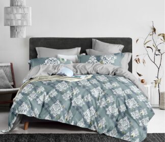 All Season Abstract Printed Cotton Bedsheet – King Size